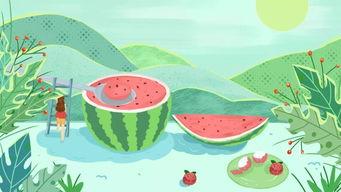 夏天吃瓜的故事,一段关于消暑解渴的民间传说
